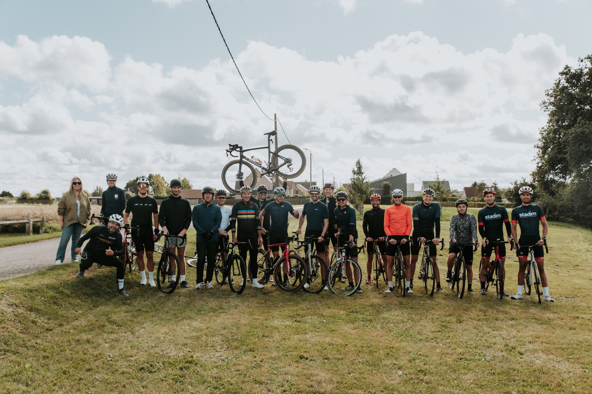 Avenue Cycling event Johan Museeuw goed doel commerciële vastgoedsector