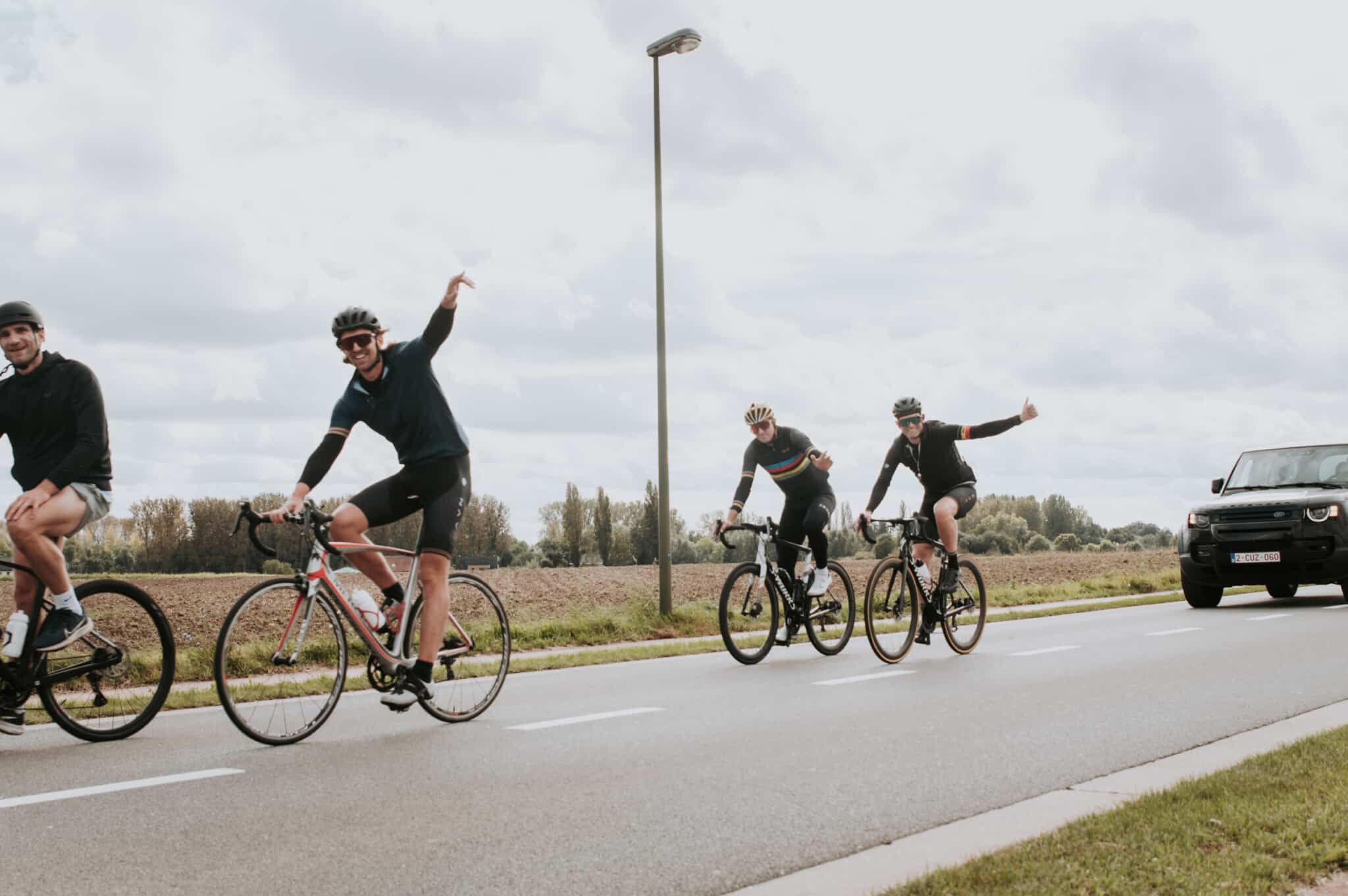 Avenue Cycling event Johan Museeuw goed doel commerciële vastgoedsector