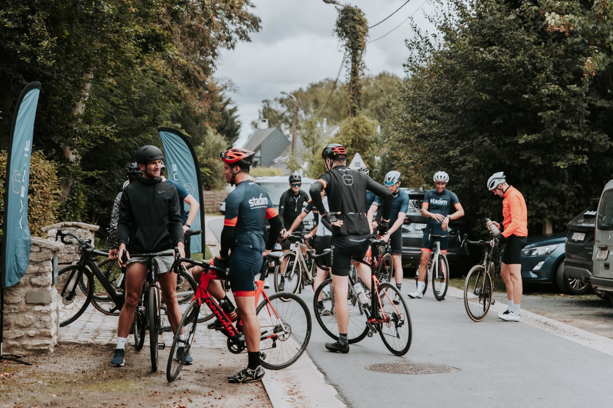 Avenue Cycling event Johan Museeuw goed doel commerciële vastgoedsector