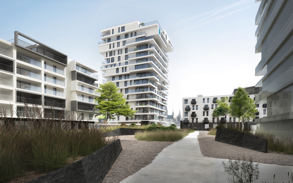 Residentieel vastgoed investeren Avenue blok sale